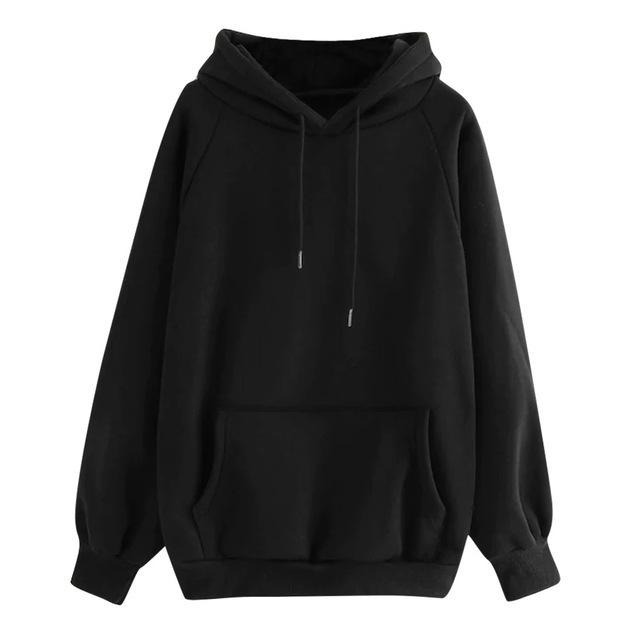 Oversized Hoodie — black