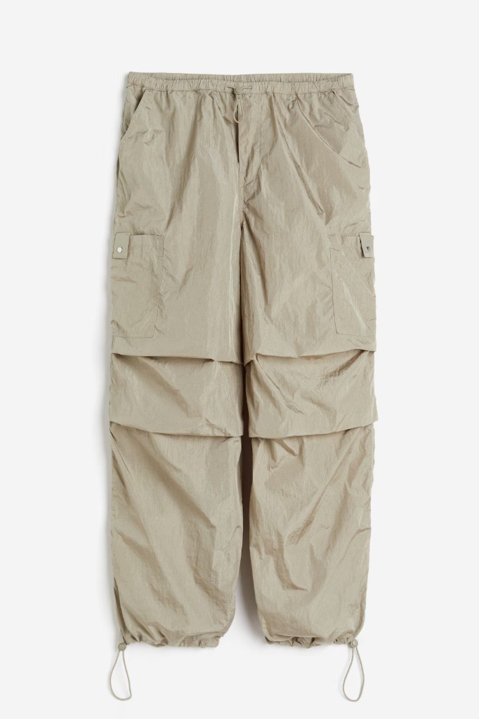 Parachute Pants — khaki cargo