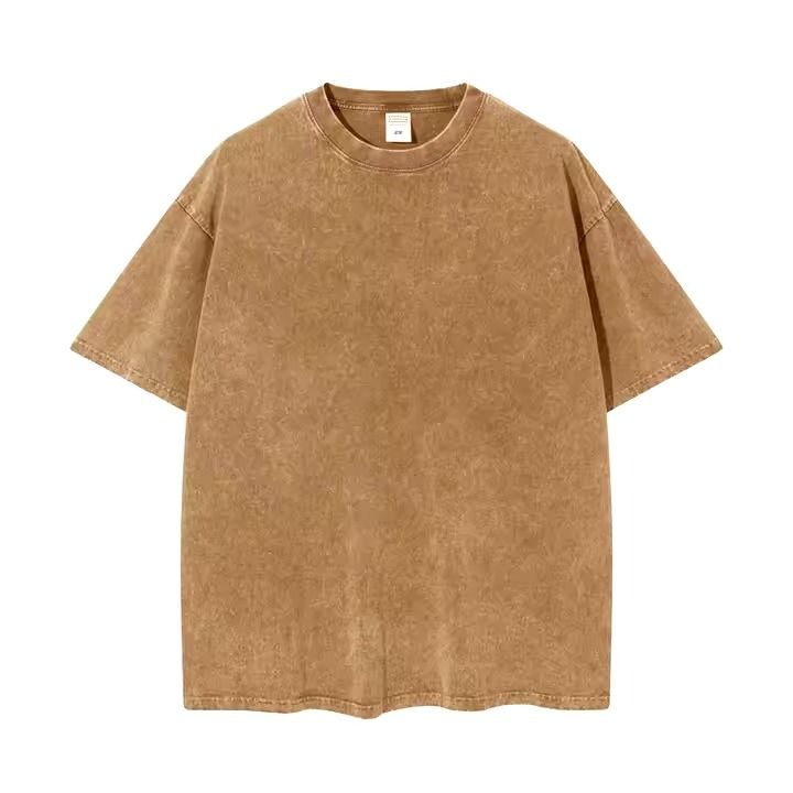 Oversized T-Shirt — washed tan
